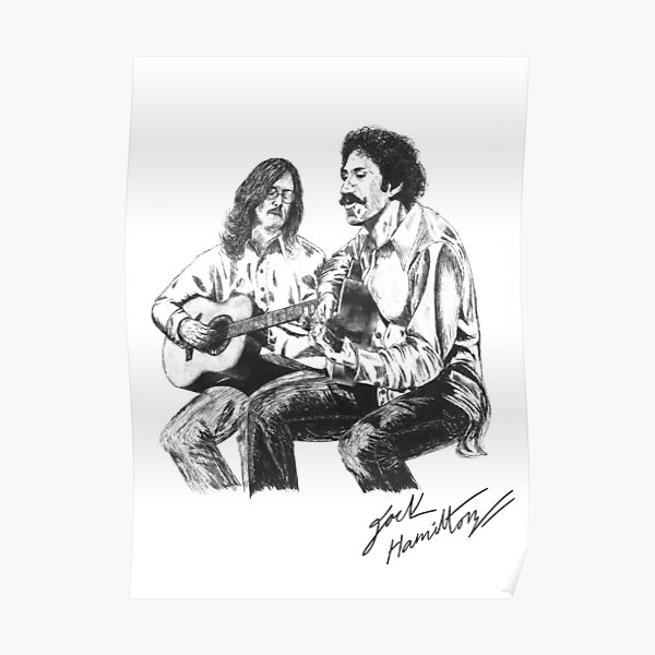 Jim Croce And Maury Original Ink Drawing Print Poster For Sale By Hamiltonart Redbubble