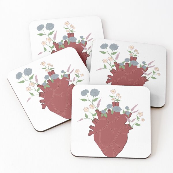 Item preview, Heart sprouting flowers designed and sold by lizzythelizard1.