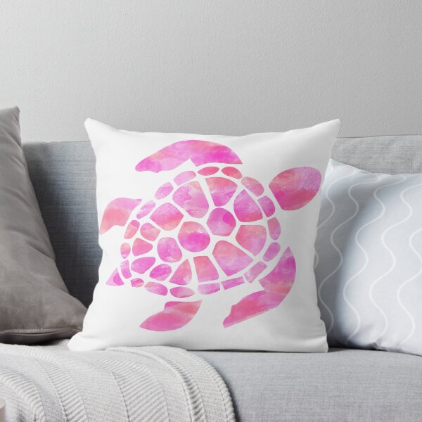 Item preview, Sea Turtle Watercolor Pink designed and sold by livpaigedesigns.