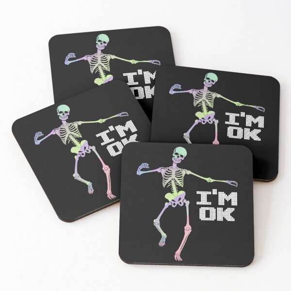 Item preview, I'M OK Skeleton Vintage designed and sold by antonberson.