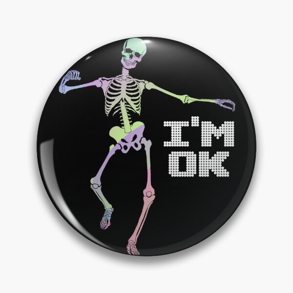 Artikelvorschau, Ich bin OK Skeleton Vintage entworfen und verkauft von antonberson.