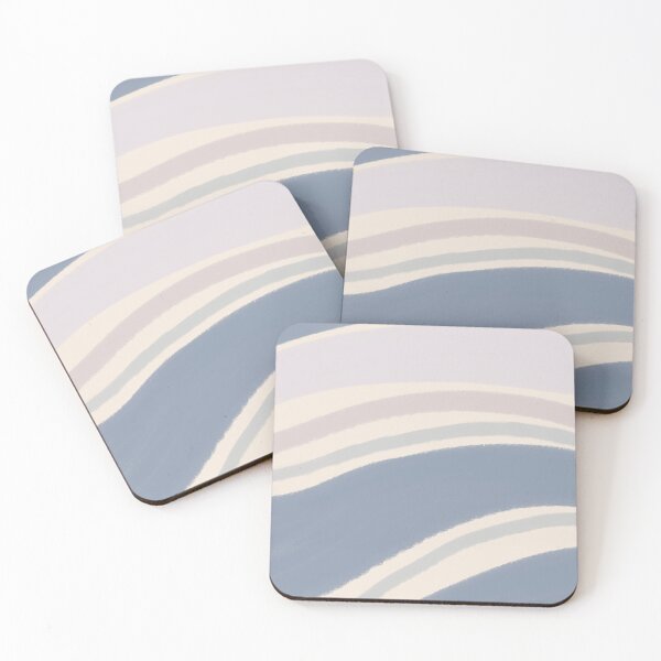 Item preview, Liquid Swirl Wavy Lines Maximalist Pattern Retro Style Cute Aesthetic Blue & Purple designed and sold by scorpiolane.