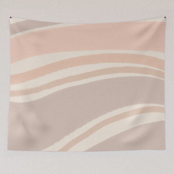 Item preview, Liquid Swirl Wavy Lines Maximalist Pattern Retro Style Cute Aesthetic Light & Dark Muted Orange designed and sold by scorpiolane.