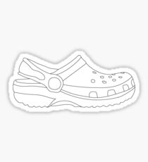 White croc Sticker