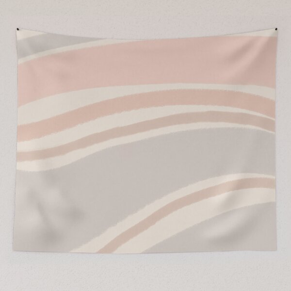 Item preview, Liquid Swirl Wavy Lines Maximalist Pattern Retro Style Cute Aesthetic Pink & Gray designed and sold by scorpiolane.