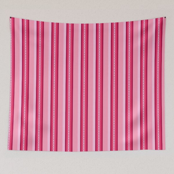 Item preview, Mid-Century Awning Stripes, Pink and Wine designed and sold by Marymarice.
