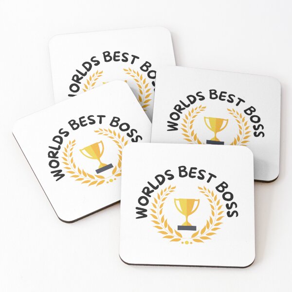 Item preview, Worlds Best Boss The Office designed and sold by The Love Quill.