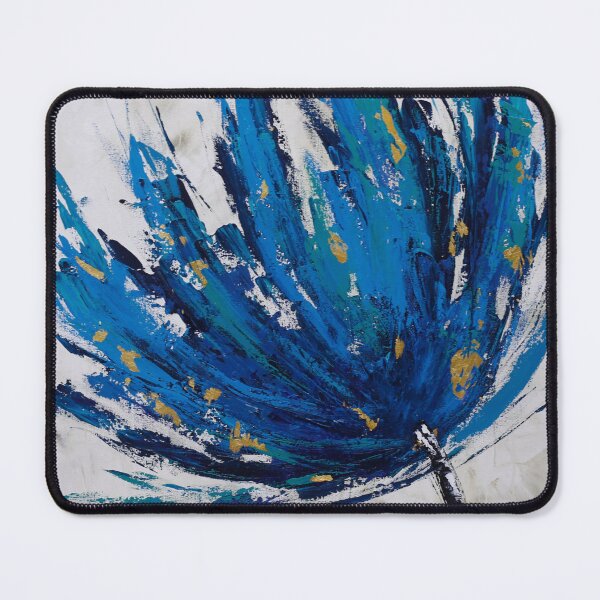 Item preview, acrylic blue carnation on canvas designed and sold by Jake-Marafon.