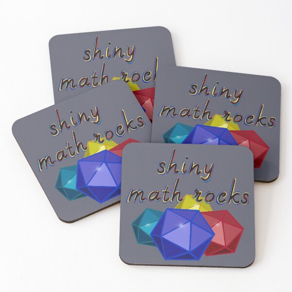 Item preview, Shiny Math Rocks (aka TTRPG Dice) designed and sold by StarlitFirefly.