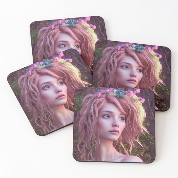 Item preview, hermosa chica de fantasia designed and sold by Balefirefantasy.