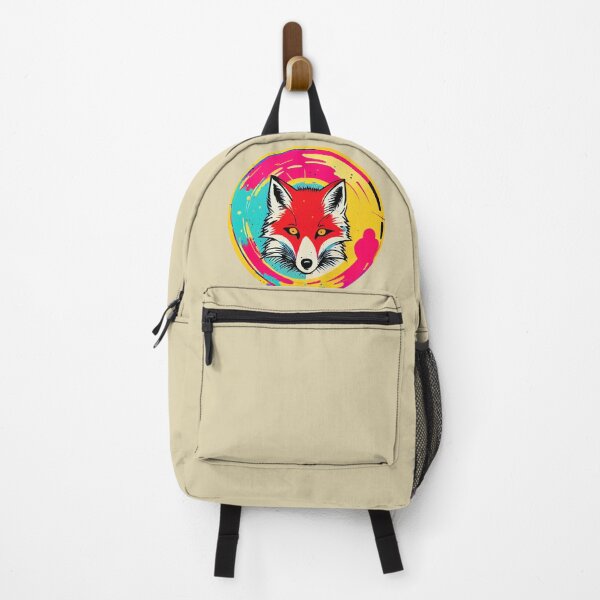 Item preview, Colorful fox in a circle designed and sold by MAV-Arts.
