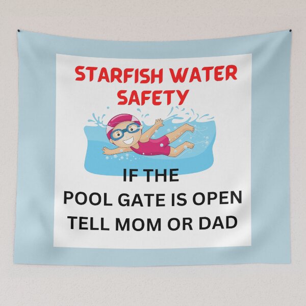 Item preview,  WATER SAFETY designed and sold by starfishstuff.