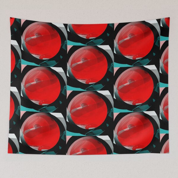 Item preview, A red globe designed and sold by Tiia Vissak.
