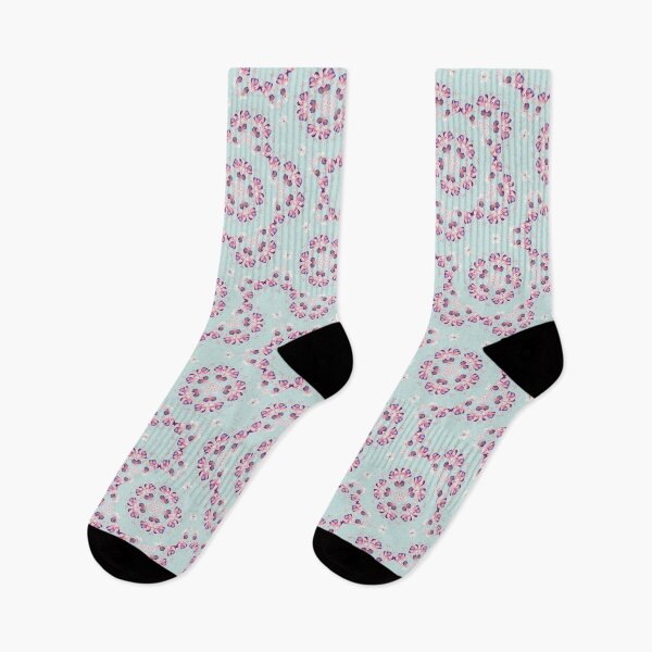 Item preview, Elegant Pink Purple Floral Boho designed and sold by Bright76.