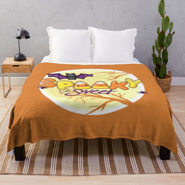 Item preview, Spooky but Sweet (orange background) designed and sold by ElephantShoe.