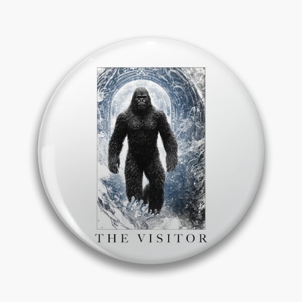 Item preview, The Visitor - Interdimensional Bigfoot - Sasquatch Stargate Portal designed and sold by NatIntrovertSoc.