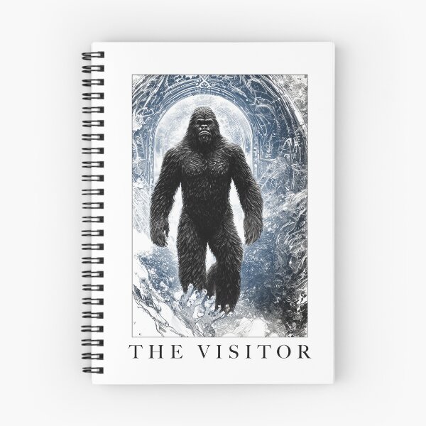 Item preview, The Visitor - Interdimensional Bigfoot - Sasquatch Stargate Portal designed and sold by NatIntrovertSoc.