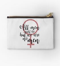 All Men Must Die Studio Pouch