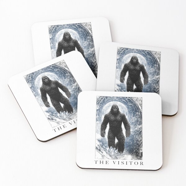 Item preview, The Visitor - Interdimensional Bigfoot - Sasquatch Stargate Portal designed and sold by NatIntrovertSoc.