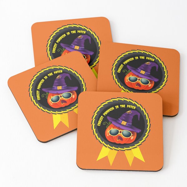 Item preview, Coolest Funny Scary Cartoon Pumpkin In The Patch N1 designed and sold by iziskosmos.