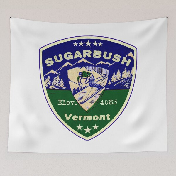 Item preview, Sugarbush Vermont Skiing Ski Mountains VT designed and sold by DESTINATIONS DECAL.