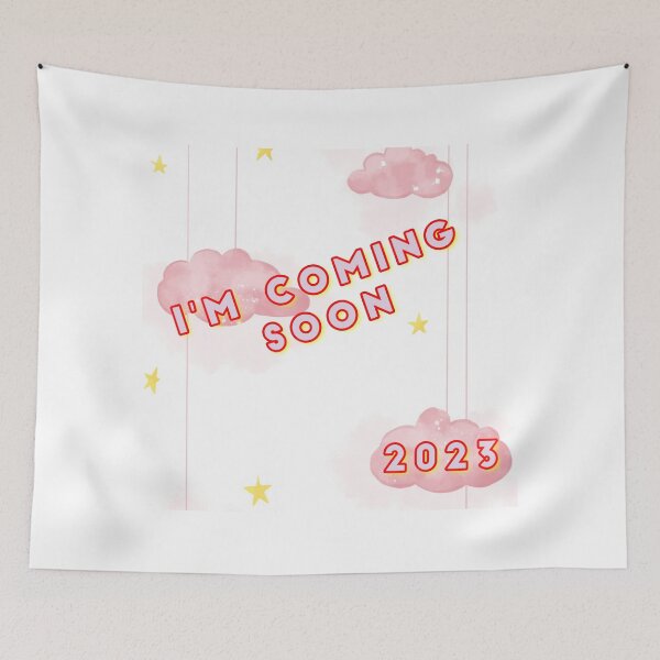 Item preview, BABY I'M COMING SOON 2023 designed and sold by Spasija.