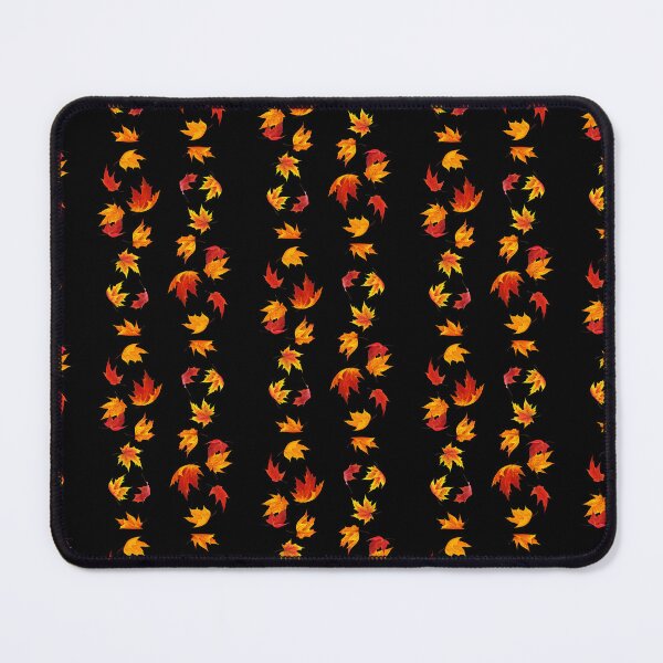 Item preview, autumn fallen leaves pattern modern trendy designed and sold by helkav.