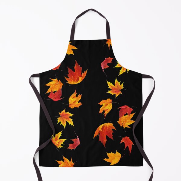 Item preview, autumn fallen leaves pattern modern trendy designed and sold by helkav.