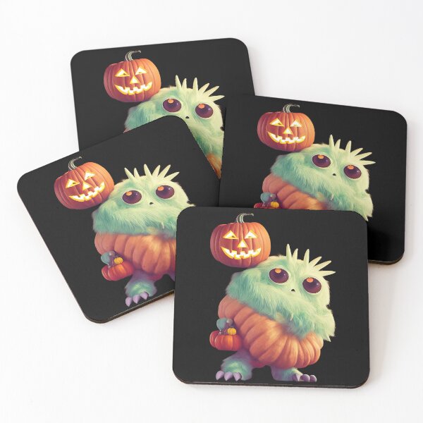 Item preview, Halloween Cute Spooked Monster  designed and sold by Juliascutecornr.