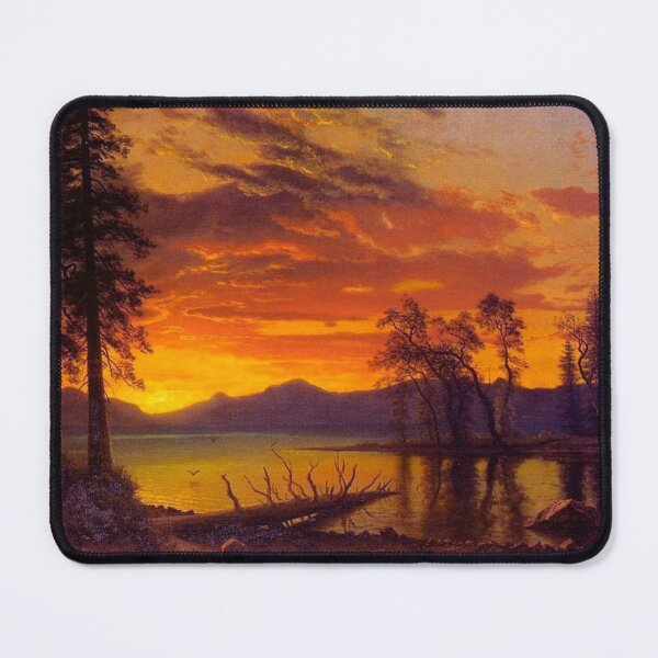 Item preview, Sunset over the river designed and sold by OneArtForever.