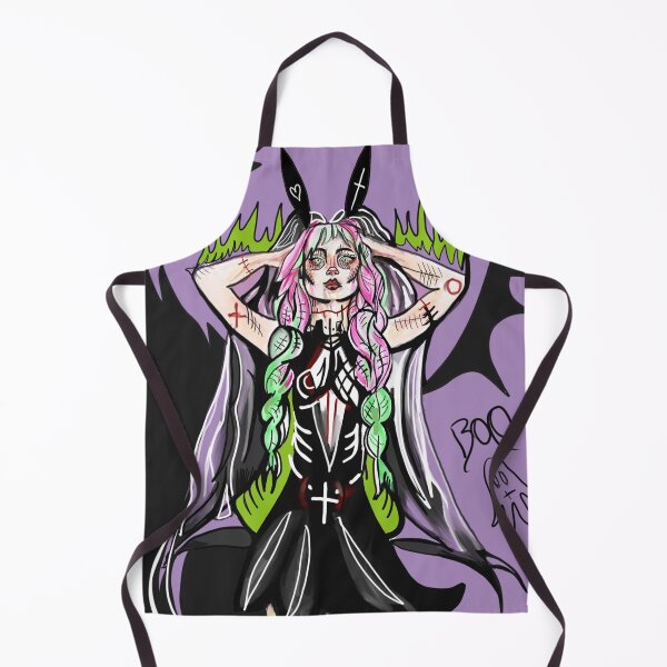 Item preview, halloween woman mash up designed and sold by spookylaura.