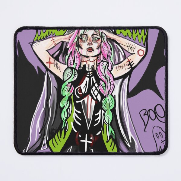 Item preview, halloween woman mash up designed and sold by spookylaura.