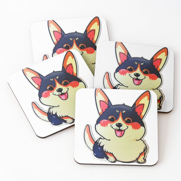 Item preview, Chibi Corgi Puppy Dog Anime Sticker designed and sold by friskyfoxtrot.