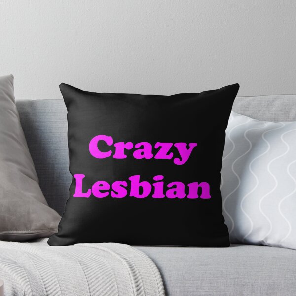 Item preview, Crazy Lesbian - Pink - from Bent Sentiments Lesbian Interest designed and sold by bentsentiments.