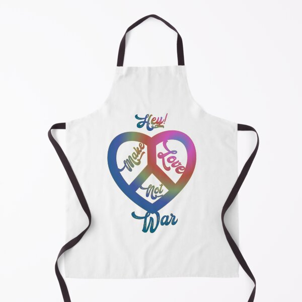 Item preview, Hey! Make love not war, original slogan, designed and sold by Chakilogy.