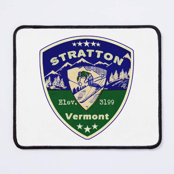 Item preview, Stratton Vermont Skiing Ski Mountains VT designed and sold by DESTINATIONS DECAL.