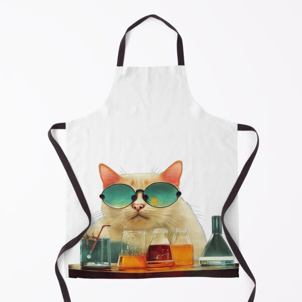 Item preview, Funny cat learns chemistry-I Love chemistry And Cats designed and sold by hassendz.