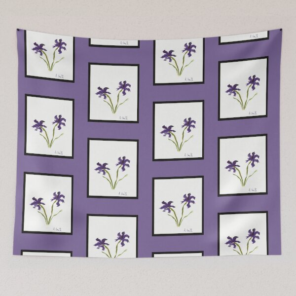 Item preview, Purple Flowers! designed and sold by designs-by-ann.