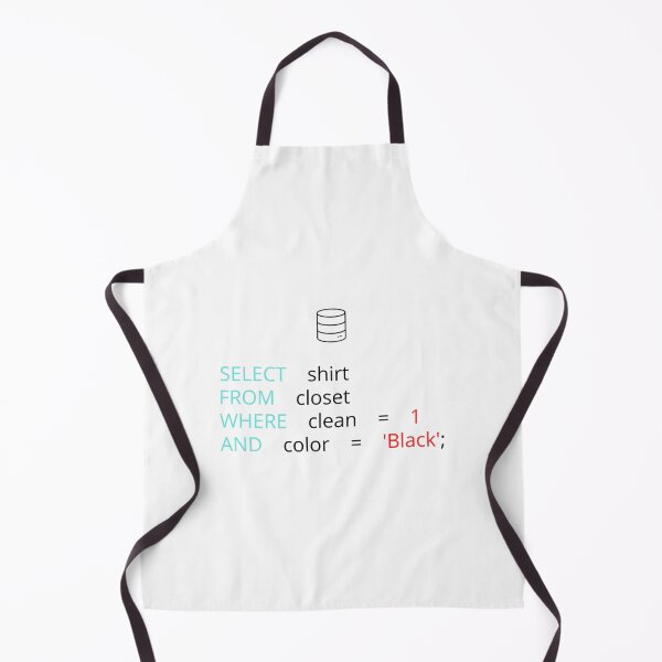 Item preview, FUNNY SQL DATABASE PROGRAMMER JOKE    designed and sold by SkyRiseDesign.