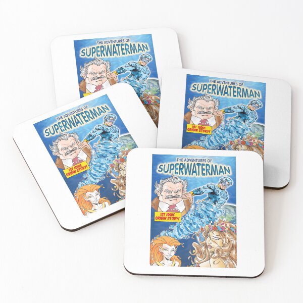 Item preview, SuperWaterMan Origin Story Cover Art designed and sold by superwaterman.