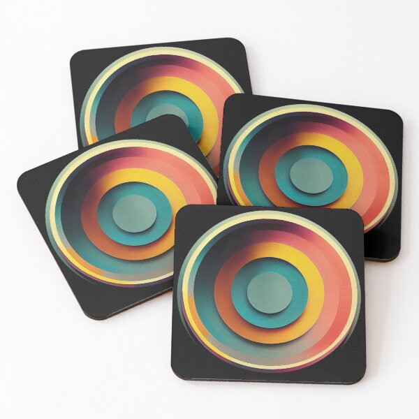 Item preview, Painted Concentric Circles designed and sold by Texterns.