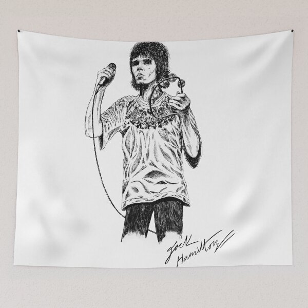 Item preview, I Brown Roses Original Ink Drawing Print designed and sold by HamiltonArt.