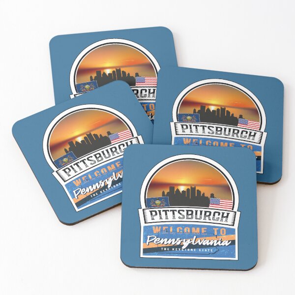 Item preview, Pittsburgh, Welcome to Pennsylvania, The Keystone State | Pennsylvania State and Cities Series -16 designed and sold by WorldStateArt.