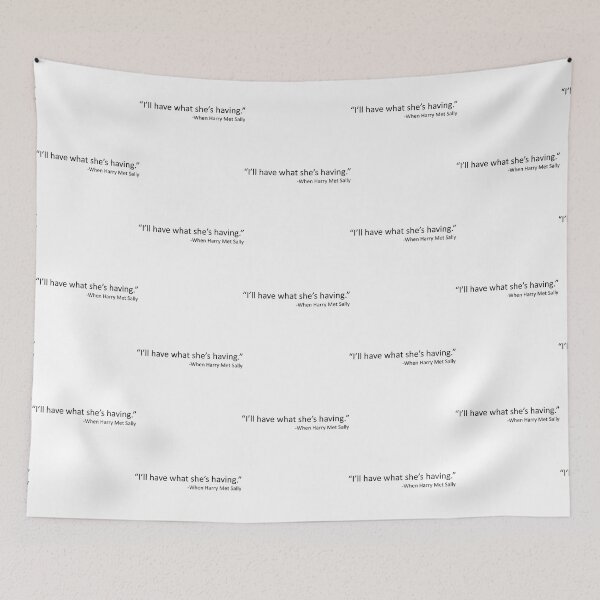 Item preview, I_ll Have What She_s Having - When Harry Met Sally     designed and sold by ColorsOfMidday.