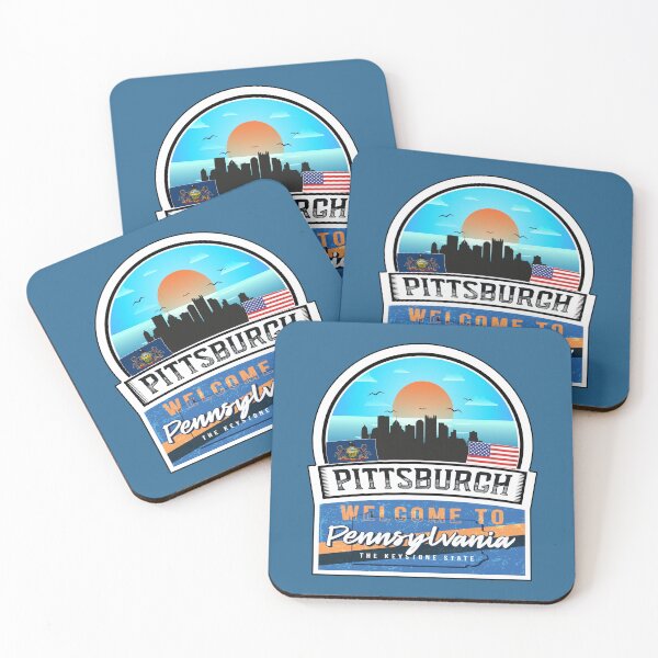 Item preview, Pittsburgh, Welcome to Pennsylvania, The Keystone State | Pennsylvania State and Cities Series -26 designed and sold by WorldStateArt.