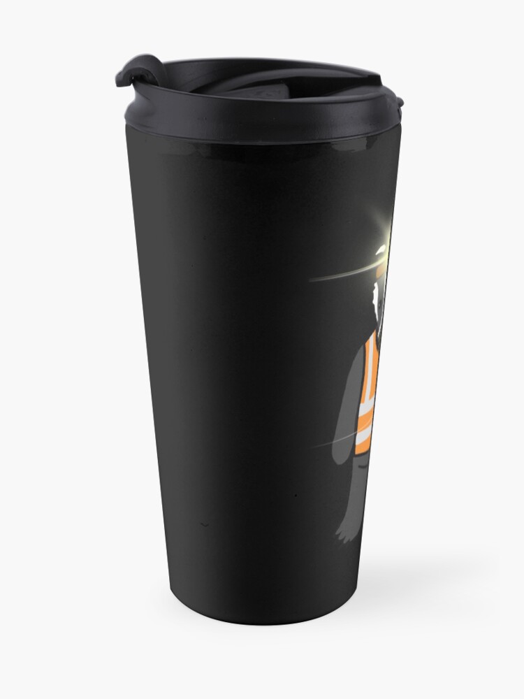 Alternate view of Lumen the Badger Travel Mug