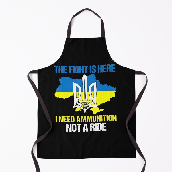 Item preview, " The Fight Is Here I Need Ammunition Not A Ride Stand With Ukraine " designed and sold by WilhelmWagner.