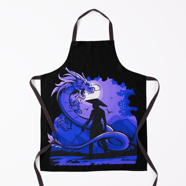 Item preview, Purple Anime Samurai and Dragon design designed and sold by Dven-Clothes.