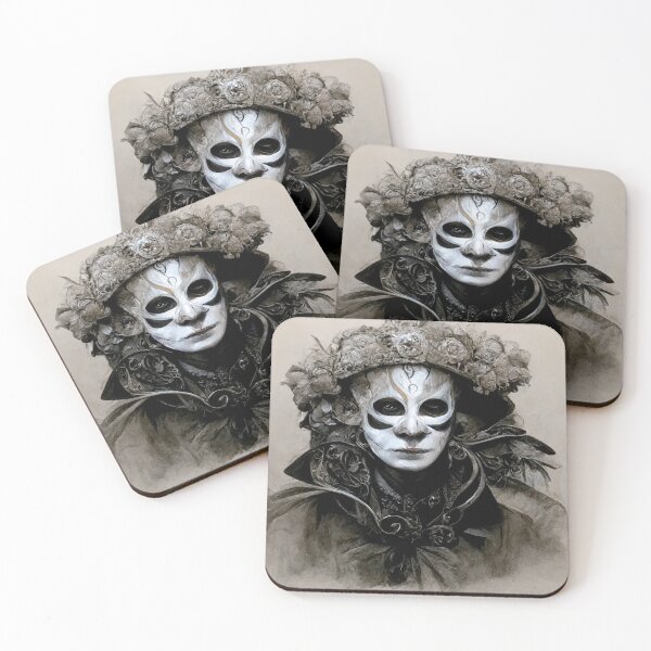 Item preview, Venice Carnival Mask designed and sold by flowinglobe.