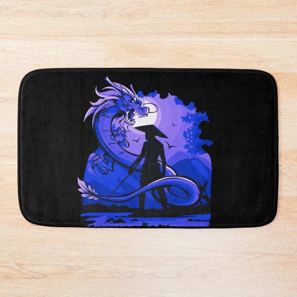 Item preview, Purple Anime Samurai and Dragon design designed and sold by Dven-Clothes.